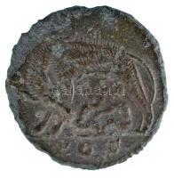 Római Birodalom / Aquileia / I. Constantinus 334-335. AE3 (1,44g) T:XF,VF Roman Empire / Aquileia / ...