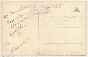 1938 Székelyudvarhely, Odorheiu Secuiesc; színházi előadás / theatre play. Foto Lux photo (fa)