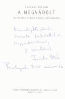 Fazekas István: A megvádolt. Történelmi dráma három felvonásban. (DEDIKÁLT). Bp., 2015, Cédrus Művés...