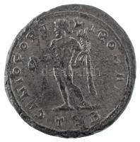 Római Birodalom / Thesszaloniki / Maximianus 298-299. Follis ezüstözött bronz (7,72g) T:XF patina Ro...