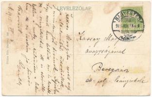 1915 Nagyenyed, Aiud; Polgári leány iskola. Földes Ede kiadása / girl school (fl)