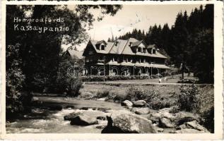 Homoród-fürdő, Baile Homorod; Kassay panzió. Kováts István fényképész / hotel. photo