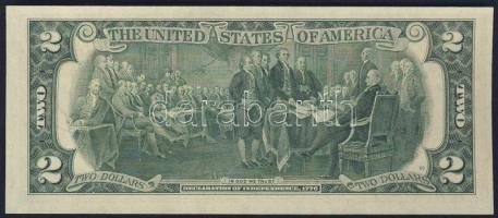 USA 1976. 2$ "Bicentennial Connecticut" bélyeggel + bélyegzővel T:I