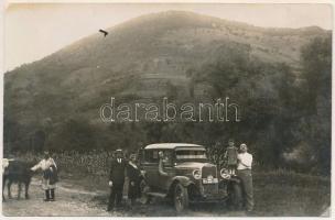 1933 Oravicabánya, Oravica, Oravicza, Oravita; régi automobil / vintage automobile, car. Fotograf Ludovic Kovács photo (EK)