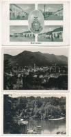 3 db RÉGI erdélyi város képeslap vegyes minőségben / 3 pre-1945 Transylvanian town-view postcards in mixed quality