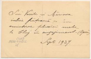 1927 Bucharest, Bukarest, Bucuresti, Bucuresci; Romanian opera singer. Julietta (Bucarest) photo (EB...