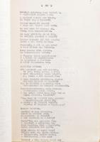 Lőwy Árpád (Dr. Réthy László) tréfás versei. Kézirat. Második kiadás. Kiadják: Barátai. H.n., é.n., ...