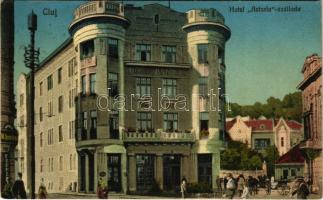 1926 Kolozsvár, Cluj; Astoria szálló, M. Somlea gyógyszertár / hotel, pharmacy