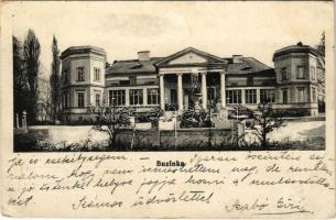 1917 Buzinka, Saca (Kassa, Kosice); Zichy-kastély / castle (EK)