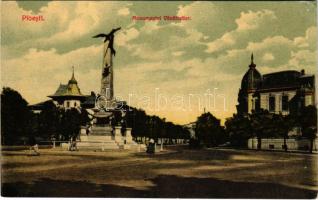 Ploiesti, Ploesti, Ploesci; Monumentul Vanatorilor / military heroes monument