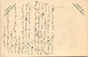 Borászati Lapok szerkesztőség és kiadóhivatal reklámlapja. Budapest, Üllői út 25. / Hungarian advert...