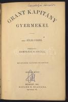 Verne Gyula: Grant kapitány gyermekei II. kötet, Eisler G, Budapest 1901, festett kiadói egészvászon...