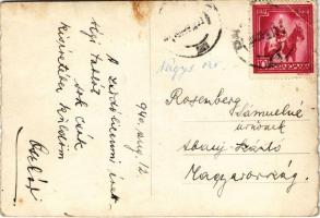 1940 Nagyvárad, Oradea; Absolventii Lic. Dr. L. Kecskeméti 1939-40 / Dr. Kecskeméti Lipót Izraelita ...