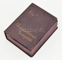 Ki ez? Irodalomtörténeti társasjáték, 110 db kártyával (komplett), eredeti tokjában