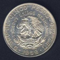 Mexikó 1959. 5P Ag "Carranza" T:2
