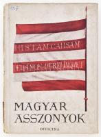 Deédné Garzuly Mária: Magyar asszonyok. Bp., 1943. Officina. Kiadói sérült kartonált papírkötésben, szétvált kötéssel. Belső borítón ex librissel.