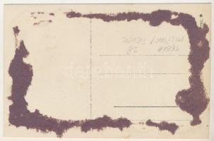 1931 Cebe, Tebea; teherautó román katonákkal / truck with Romanian soldiers. photo (vágott / cut)