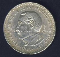 Mexikó 1957. 5P Ag "Alkotmány 100 évfordulója" T:2
