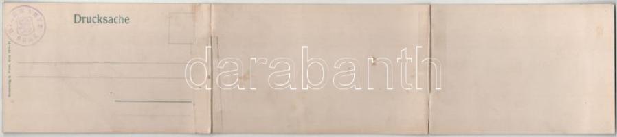 Graz, von der Hilmwarte / general view, 3-tiled panorama card (r)