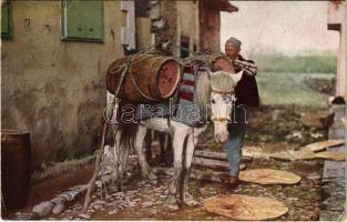 1966 Albanischer Wasserhändler, Balkan / Albanian folklore (EK)