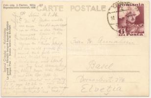 1936 Körösfő, Izvoru Crisului (Kalotaszeg, Tara Calatei); La poarta / Körösfői faragott kapuban fiat...