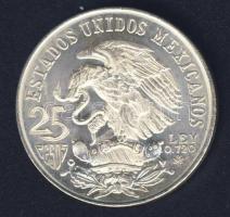 Mexikó 1968. 25P Ag "Olimpia" T:1-/2+