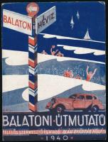 Oláh Gyárfás Mihály: Balatoni útmutató. Balaton és Hévíz gyógyfürdő ismertetése. Szállodák és Panziók jegyzéke. 1940. Kiadói papírkötés, jó állapotban.