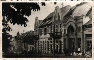 Tasnád, utca, Engel üzlete / street, shops. photo (EK)