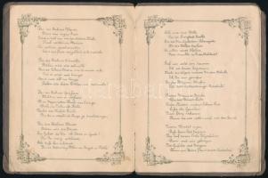 cca 1900 Újévi imák. Kézzel írt imakönyv 10 p