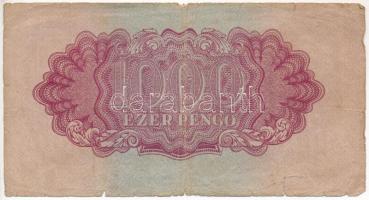 1944. 1000P "A Vörös Hadsereg Parancsnoksága" "TP 125835" T:VG szakadások Adamo ...