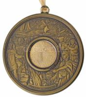 Amerikai Egyesült Államok 2000P 1$ aranyozott Cu "Sacagawea" aranyozott bronz emlékérembe ...