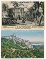 20 db RÉGI (Trianon előtti) történelmi magyar város képeslap vegyes minőségben / 20 pre-1920 histori...