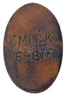 DN "Várady György 1926-1980 / Emlékérem" bronz ovális emlékérem (45x30mm) T:AU