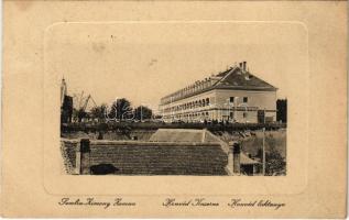 1912 Zimony, Semlin, Zemun; Honvéd laktanya. W.L. Bp. 1001. / military barracks (EK)