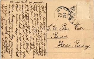 1912 Zimony, Semlin, Zemun; Honvéd laktanya. W.L. Bp. 1001. / military barracks (EK)