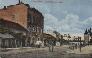 Nagyszalonta clothes´ warehouse of Ferenc Schillinger and the editorial office of Szalontai Lapok (fa)