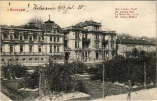 1913 Budapest II. Szt. Lukács és Császár fürdő