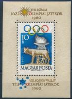 1960 Olimpia (I.) - Róma blokk (6.000)