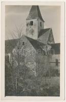 1916 Kistorony, Neppendorf, Turnisor (Nagyszeben, Sibiu); Evangélikus templom / Lutheran church. photo