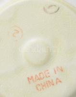 Satsuma paradicsommadár mintás urnaváza, jelzett, hibátlan, m: 25,5 cm