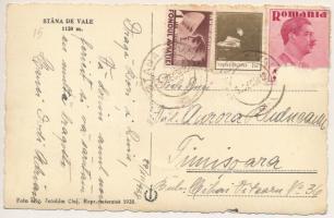 1938 Biharfüred, Stana de Vale, Stina de Vale; Skiori / síelők, téli sport / skiers, winter sport