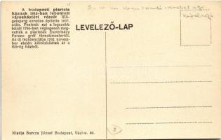 Budapest V. Piarista ház 1913-ban lebontott városház téri része, Világ Panoráma, Mozgó mozi, Vas Udv...