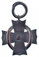 1916. "A Polgári Hadi Érdemkereszt III. osztálya" kitüntetés zománcozott, jelzett Ag minia...