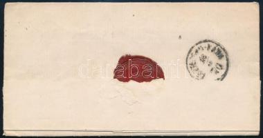 1870 5kr levélen "ESZTERGOM"