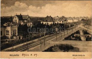 1922 Budapest XVI. Mátyásföld, Mátyás király tér, villák. Varga Sándor kiadása