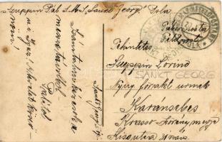 Deckwaschen nach dem Kohlen / WWI German Navy (Kaiserliche Marine) art postcard, mariners washing th...