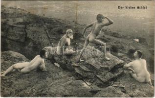 1917 Der kleine Athlet / Erotic nude men (fl)