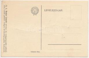 Kolozsvár, Cluj; Erdélyi Kárpát Egyesület kiadása I. sorozat 1. csoport. Dárdahere, élővirágos. Ifj....