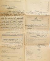 cca 1931 A BSZKRt. Boráros tér felé közlekedő 6-os villamosa Oktogon téri autóval történő összeütköz...