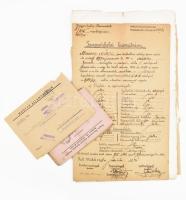 Vegyes MÁV-val kapcsolatos irat tétel